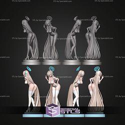 Asuna Sleep Wear Blue Archive 277mm STL Files
