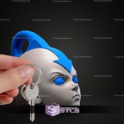 Avatar Aang Head Keychain STL Files