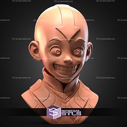 Avatar Aang Bust STL Files