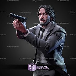 Baba Yaga John Wick 323mm STL Files