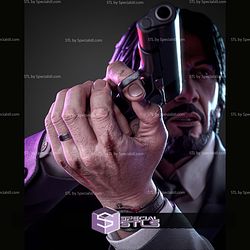 Baba Yaga John Wick 323mm STL Files