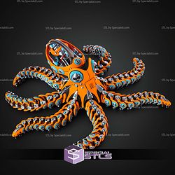 Basic STL Collection Robo Octopus Articulated