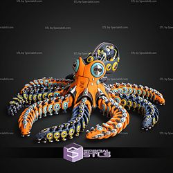 Basic STL Collection Robo Octopus Articulated