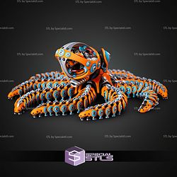 Basic STL Collection Robo Octopus Articulated
