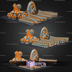 Basic STL Collection Robo Octopus Articulated