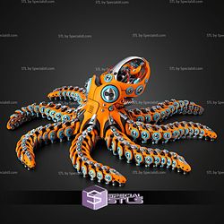 Basic STL Collection Robo Octopus Articulated