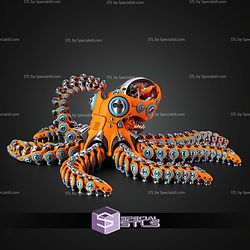 Basic STL Collection Robo Octopus Articulated