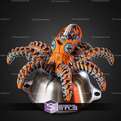 Basic STL Collection Robo Octopus Articulated