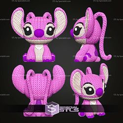 Basic STL Files Angel Stich Sitting Crochet