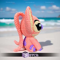 Basic STL Files Angel Stich Sitting Crochet