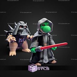 Basic STL Files Yoshi Grogu