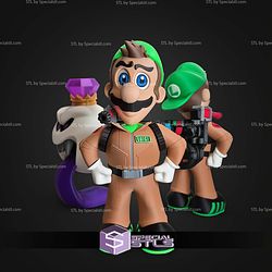 Basic STL Ghostbuster Luigi
