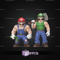 Basic STL Muscle Luigi No Ams