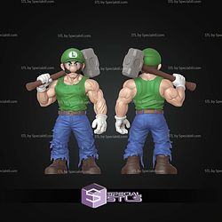 Basic STL Muscle Luigi No Ams