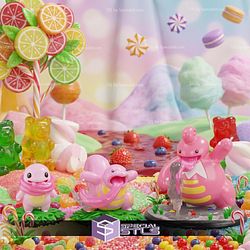 Basic STL Pokemon Collection Licki Lickitung Lickilicky