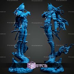 Bat Girl Ronin STL Files