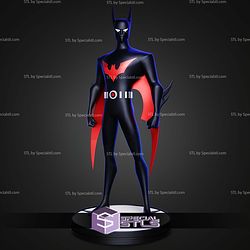 Batman Beyond Animated Museum Pose STL Files