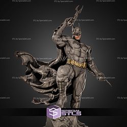 Batman Of Gotham On Base STL Files