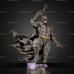 Batman Of Gotham On Base STL Files