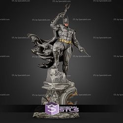 Batman Of Gotham On Base STL Files