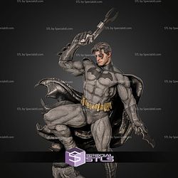 Batman Of Gotham On Base STL Files