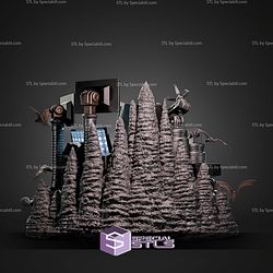 Batman Throne Lab 330mm STL Files
