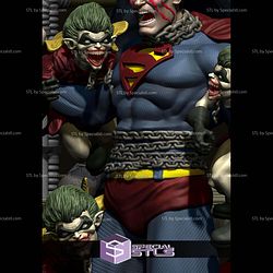 Batman Who Laughs Vs Superman STL Files