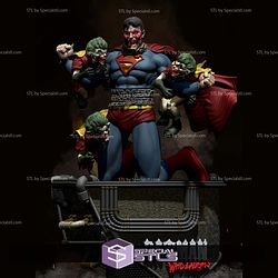 Batman Who Laughs Vs Superman STL Files