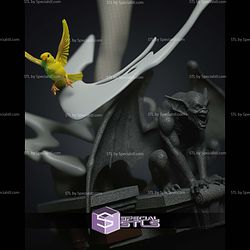 Black Canary Kick Pose STL Files
