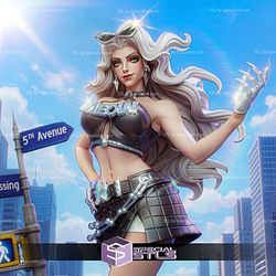Black Cat Meow 240mm STL Files