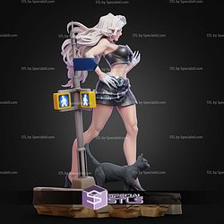 Black Cat Meow 240mm STL Files