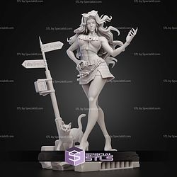 Black Cat Meow 240mm STL Files