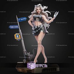 Black Cat Meow 240mm STL Files