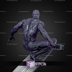 Black Silver Surfer And Thor Hammer STL Files