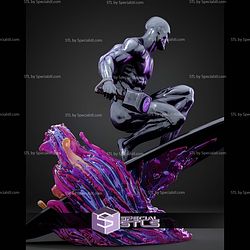 Black Silver Surfer And Thor Hammer STL Files