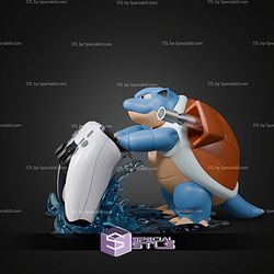 Blastoise Controller Stand STL Files