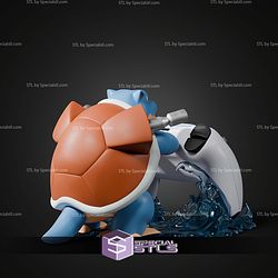 Blastoise Controller Stand STL Files