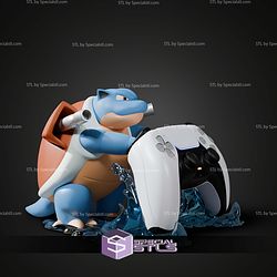 Blastoise Controller Stand STL Files