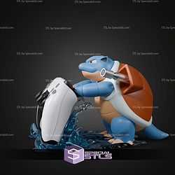 Blastoise Controller Stand STL Files