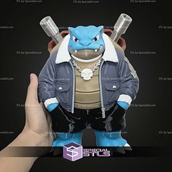 Blastoise Urban Vibe No Ams STL Files
