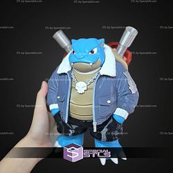 Blastoise Urban Vibe No Ams STL Files