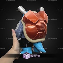 Blastoise Urban Vibe No Ams STL Files