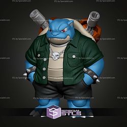 Blastoise Urban Vibe No Ams STL Files