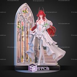 Bridal Red Hood NIKKE 272mm STL Files
