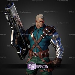 Cable With Gun Museum Pose STL Files