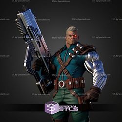 Cable With Gun Museum Pose STL Files