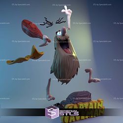Captain Caveman V2 STL Files