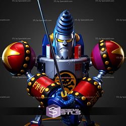 Captain Franky Chibi Robot STL Files