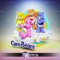 Car Bears Diorama STL Files
