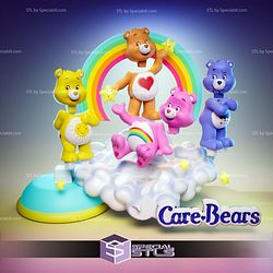 Car Bears Diorama STL Files